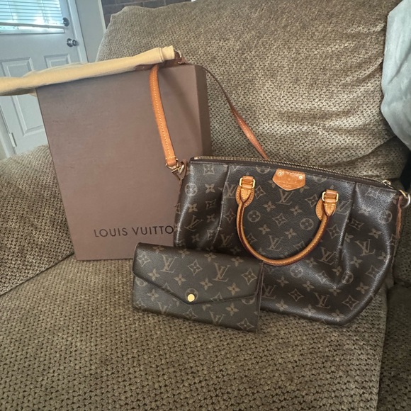 Louis Vuitton Brown Monogram Satchel - Picture 1 of 6